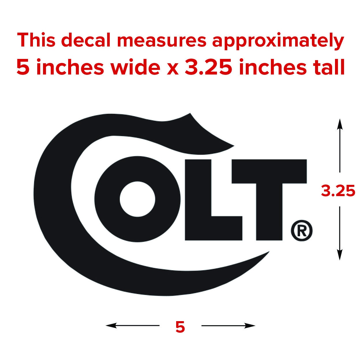 COLT - Logo Vinyl Decal Sticker - Multiple Colors - Free Shipping - Etsy