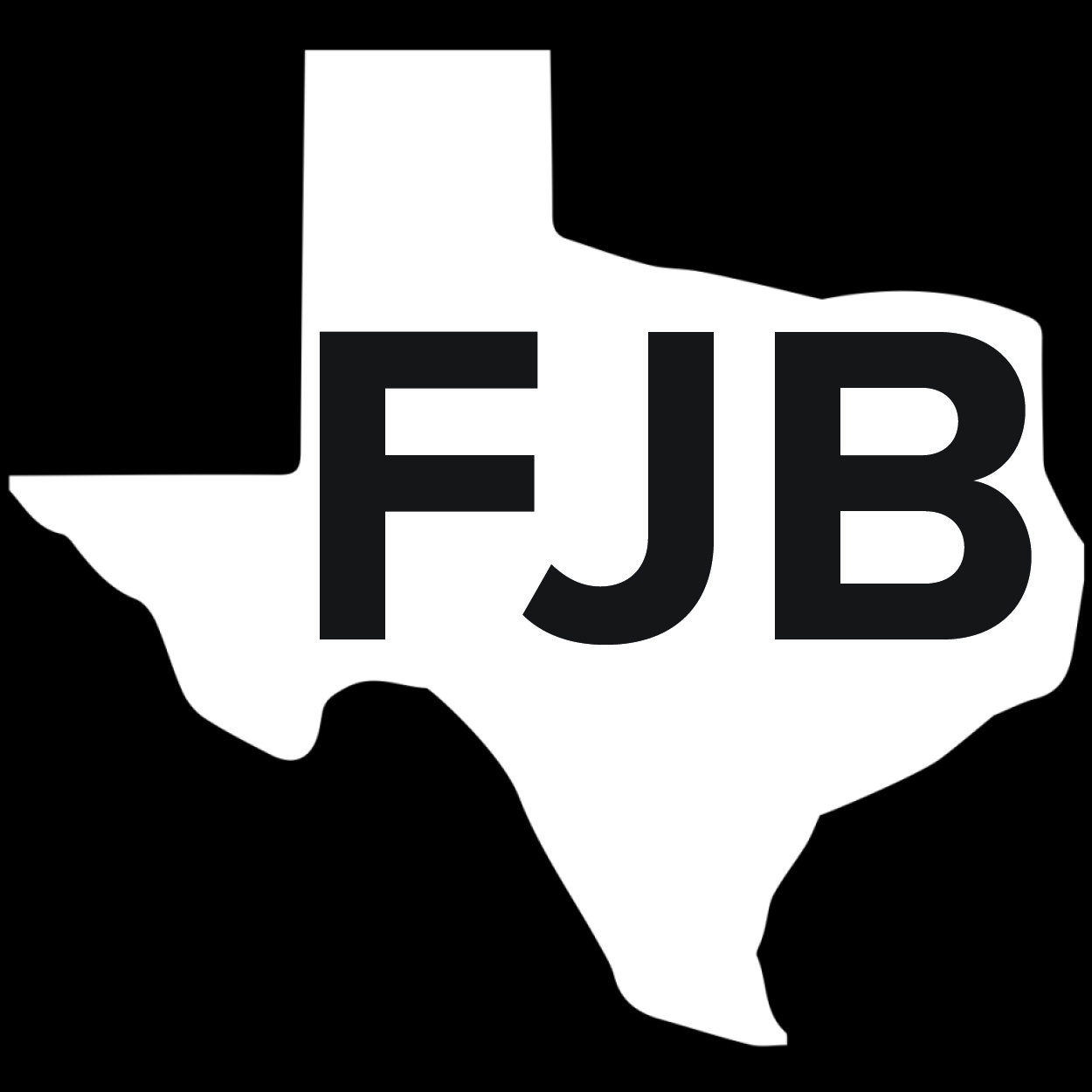 TEXAS FJB - 4 X 4.25 Inch - White Matte President Vinyl Decal Sticker ...