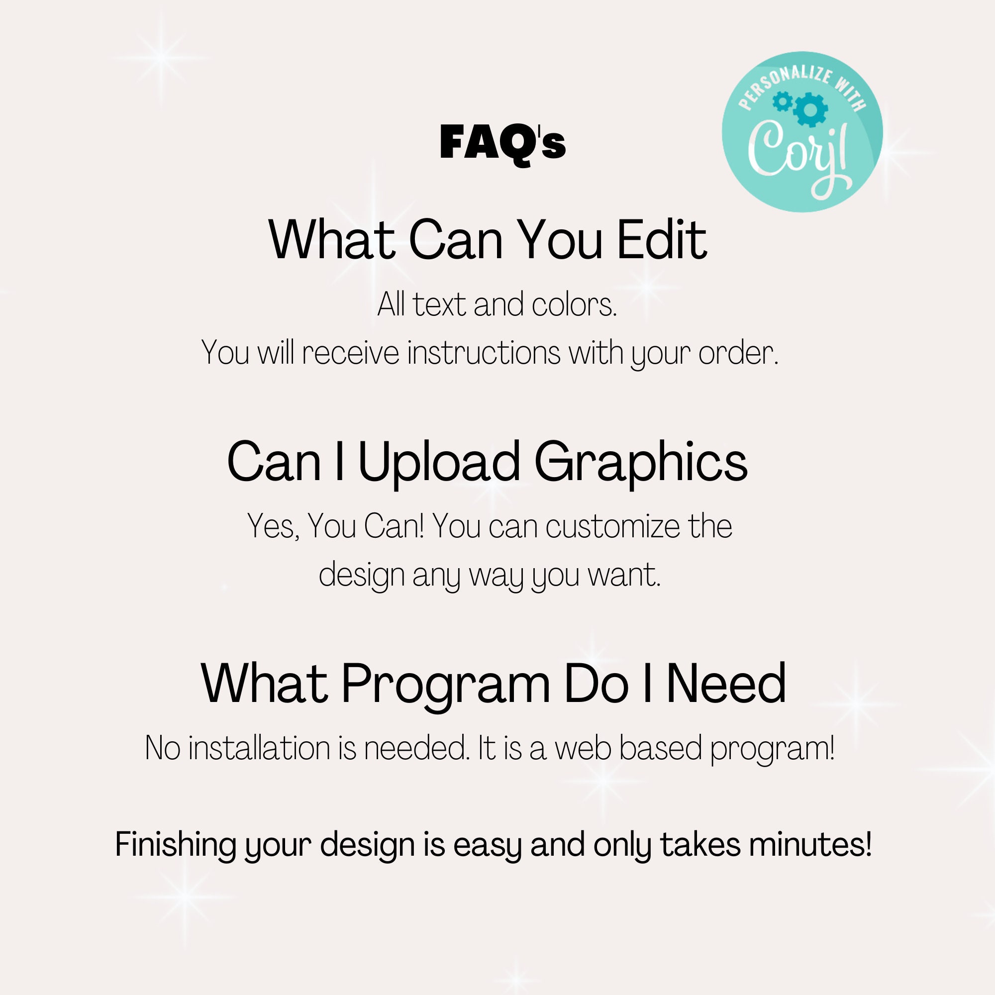 DIY Pantry Food Label Template Custom Kitchen Label, Simple Label ...