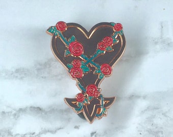 Garden of Heartless Enamel Pin