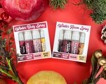 Room & Body Spray Mini Set - Winter Scents