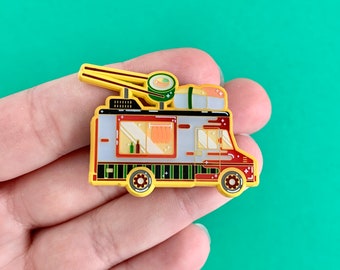 Sushi Food Truck Enamel Pin
