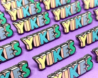 Spilla smalto Yikes v2