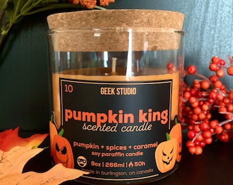 Pumpkin King Candle - pumpkin + caramel + spice