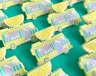 Lemonade Food Truck Enamel Pin