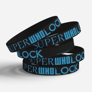 SuperWhoLock jelly bracelet