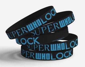 SuperWhoLock jelly bracelet