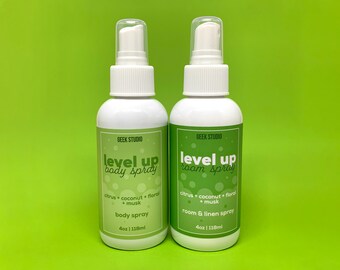 Level Up Body & Room Spray - citrus + coconut + floral + musk