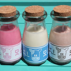 Lon Lon Milk Candle - Vanilla, Strawberry, or Chocolate