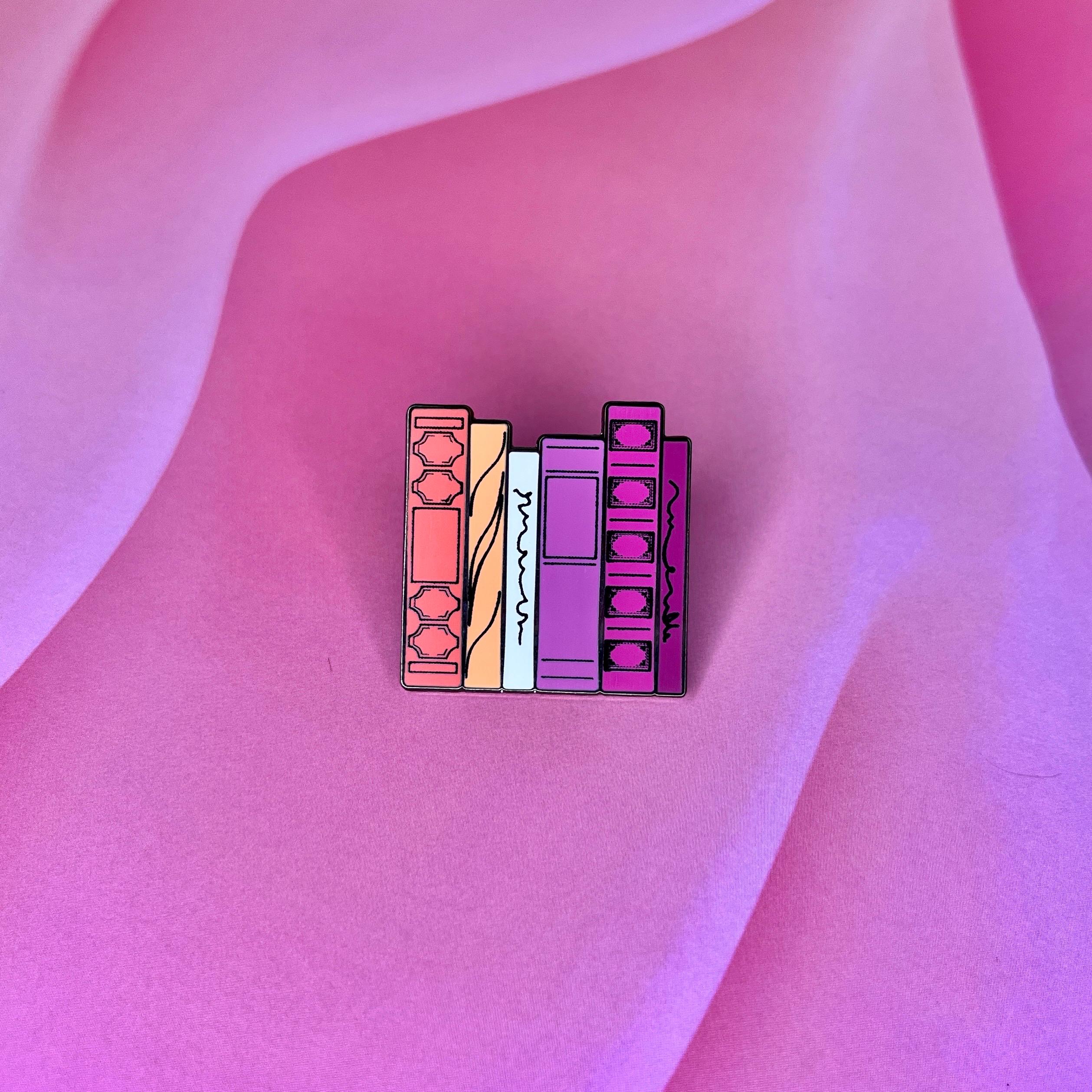Lesbian Book Enamel Pin - Etsy
