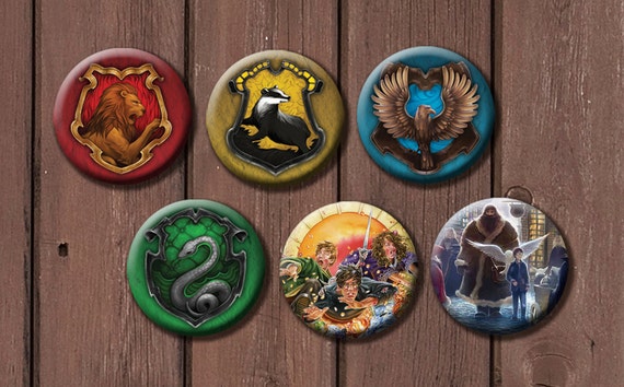 Items similar to 24 Harry Potter Buttons! - Choose 6 on Etsy