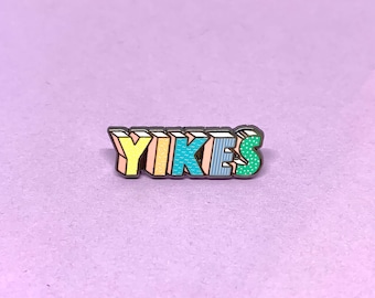 Yikes Pastel Enamel Pin