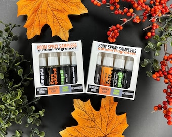 Mini set de spray para habitación y cuerpo - Aromas de otoño