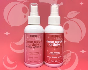 Once Upon A Time Body & Room Spray - juicy peaches + sweet cream