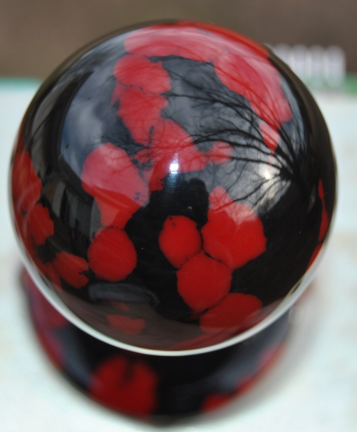 New Real Stone Black and Red Jasper Etsy