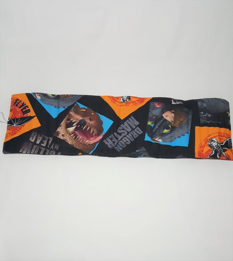 How to Train Your Dragon Crayon Roll with 24 Crayons Included | Etsy