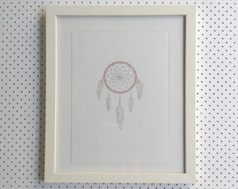 Dream Catcher - Letterpress Poster