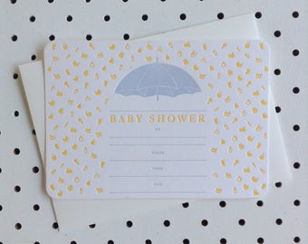 Fill-in Invitation - Baby Shower