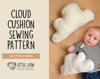 Cloud Cushion Sewing Pattern