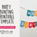 see more listings in the Party Printables section