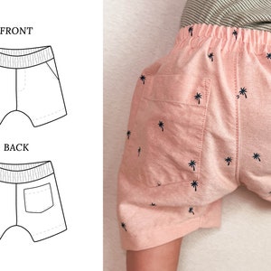 Baby Summer Shorts Sewing Pattern image 7