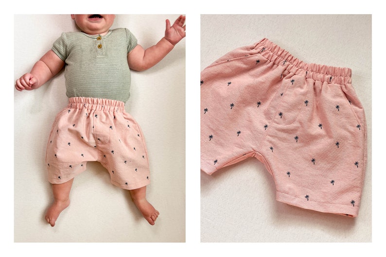 Baby Summer Shorts Sewing Pattern image 4