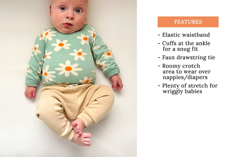 Baby Sweat Pants Sewing Pattern - Etsy