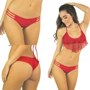 Bikini Unterteil DREI STRAPS