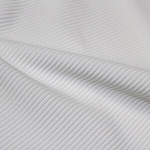 Ribbed WHITE  4-WAY