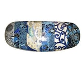 Aizome Chiyogami - Japanese Washi Paper Custom Eyeglass Case