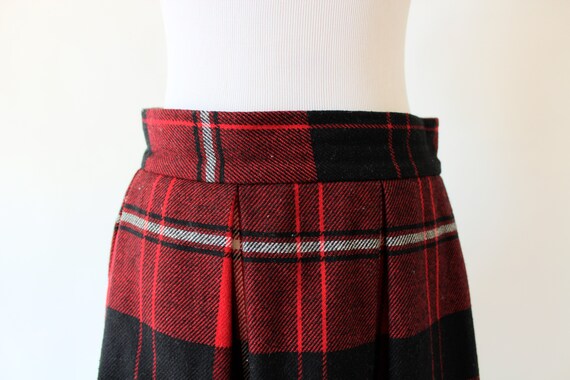 Plaid Vintage 80s Jack Winter Skirt - image 3