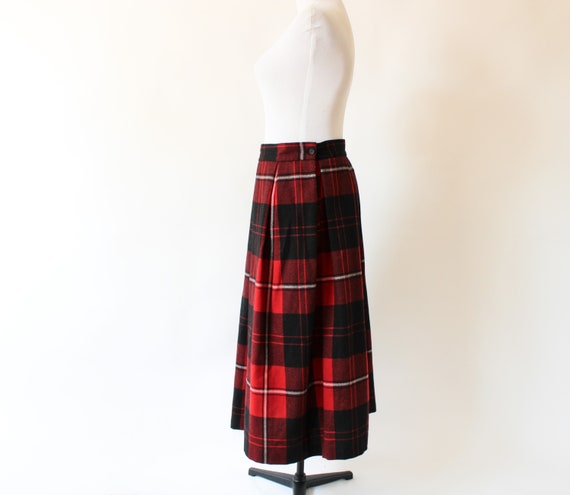 Plaid Vintage 80s Jack Winter Skirt - image 1