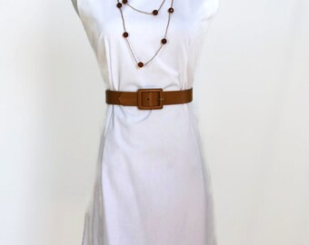 Vintage White 50s Dress