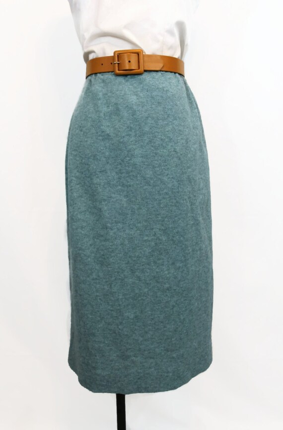 70s Skirt / Blue Skirt / Long Skirt / Graff / Vin… - image 3