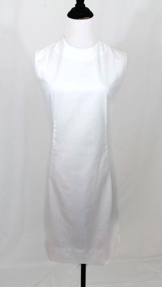 Vintage White 50s Dress - image 2