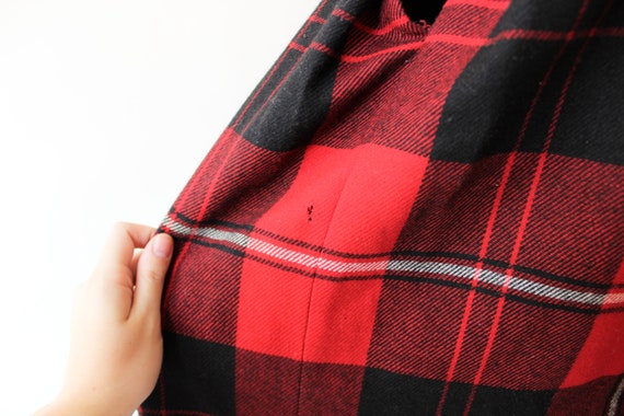 Plaid Vintage 80s Jack Winter Skirt - image 8