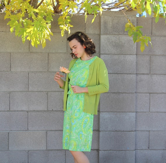 1960s Mod Harry S. Epstein Dress