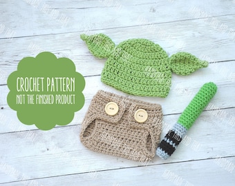 CROCHET PATTERN - green mythical creature hat pattern, crochet baby hat, newborn photo prop pattern