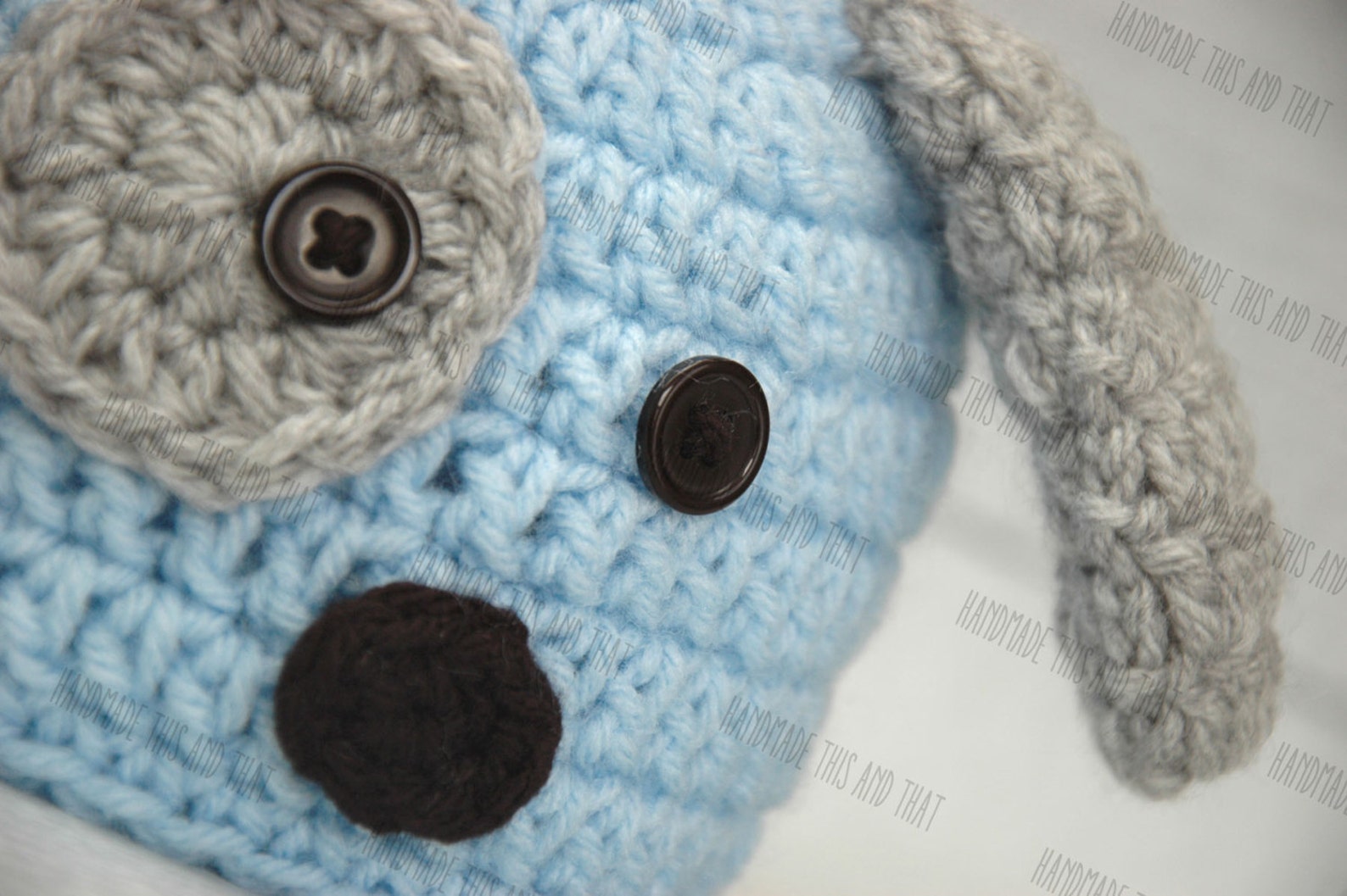 CROCHET PATTERN Newborn Puppy Hat Crochet Puppy Hat Etsy