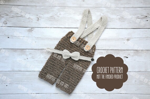 crochet newborn baby pants pattern