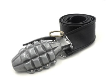 grenade belt buckle