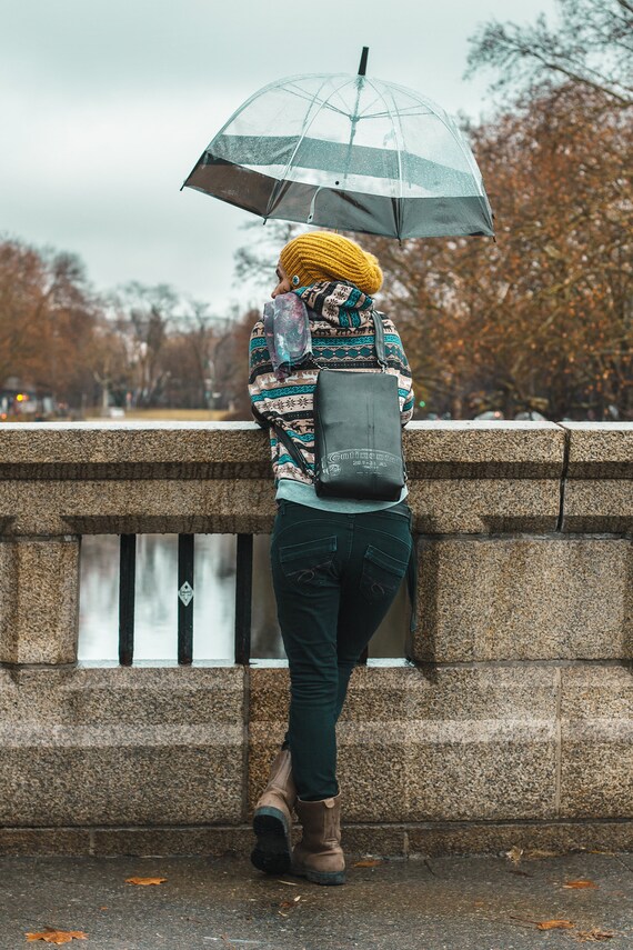 Convertible backpack purse rucksack 