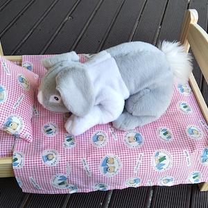 Ropa de cama personalizada para muñecas. Ropa de cama para mascotas. Juego de cama personalizado para muñecas IKEA. Cama para gatos. Cama para conejos. Cama para mascotas.
