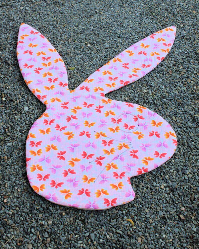 Big Bunny Play Mat Bed Lounge Rabbit Bed Pet Bed Etsy
