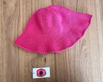 Crochet Hat - Pink