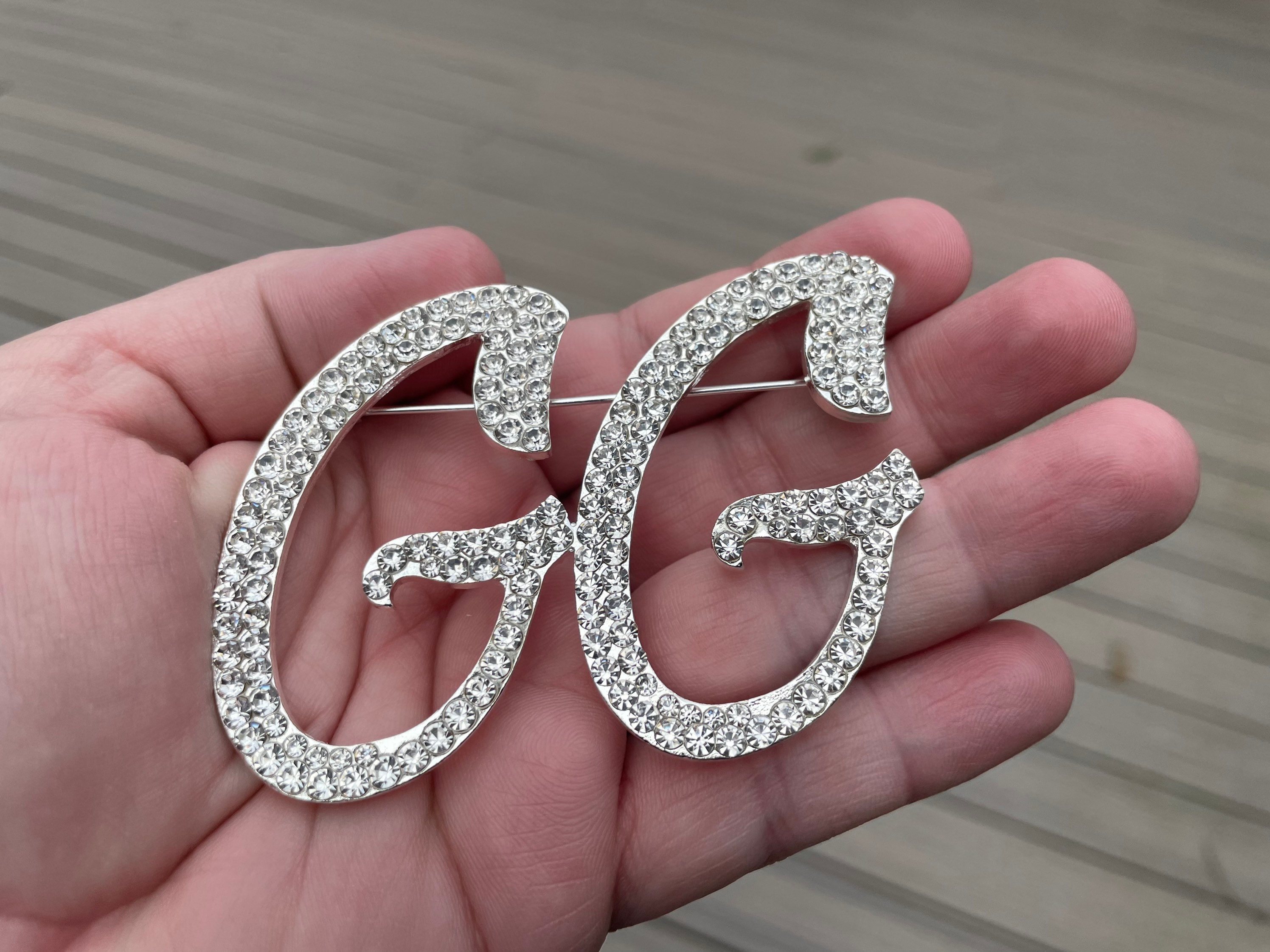 Chanel Brooch Silver 