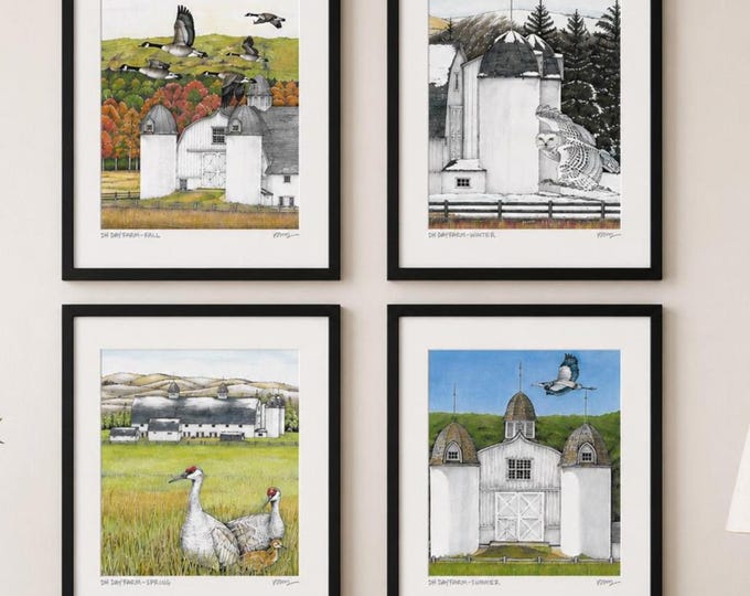 DH Day Farm, Seasons & Birds Print Collection