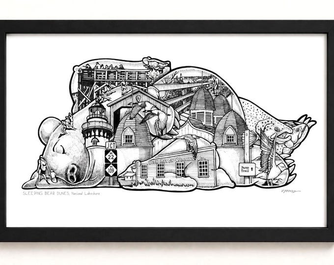 Sleeping Bear Dunes (Art Print)