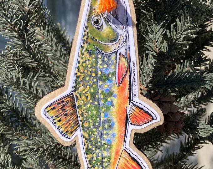 Brook Trout Ornament
