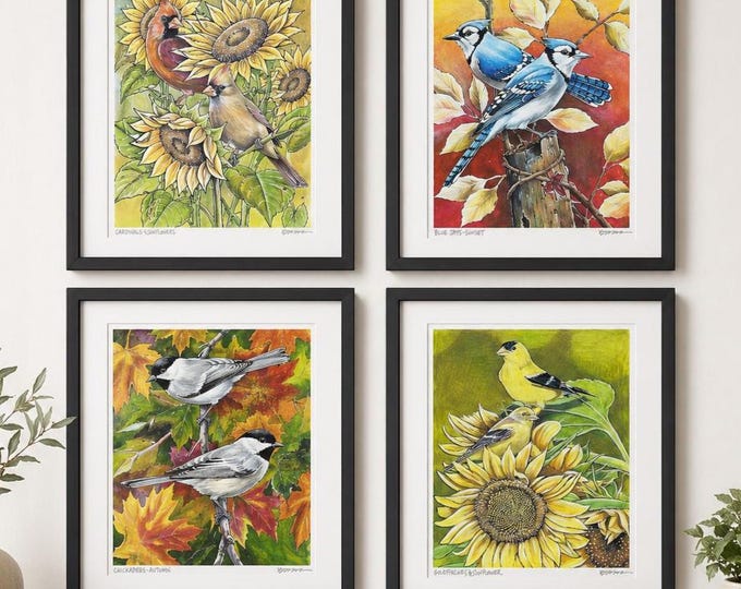 Blue Jays Sunset Print